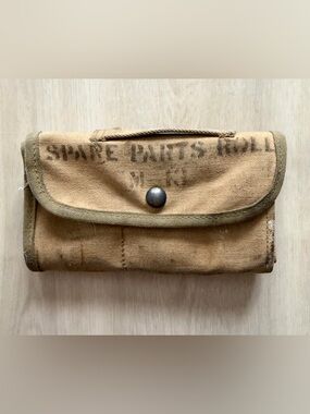 Original WWII U.S. Army USMC M-13 Spare Parts Roll